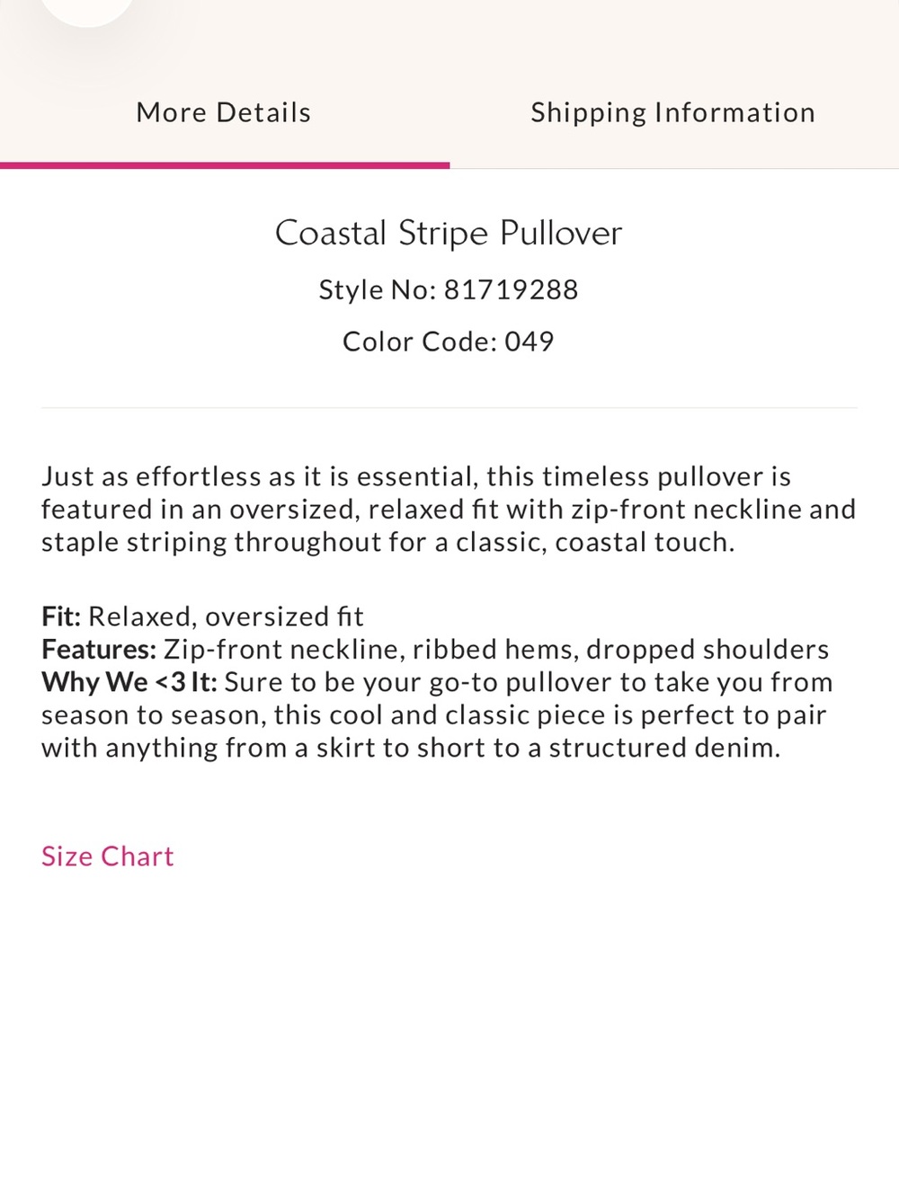 Free People Coastal Stripe
Pullover in Set Sail Combo Small NWT - Picture 3 of 5